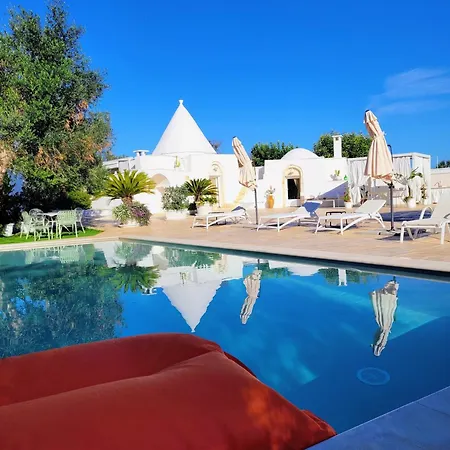Trullo Il Gelso With Private Salt Water Infinity Pool And Jacuzzi Inside * San Michele Salentino