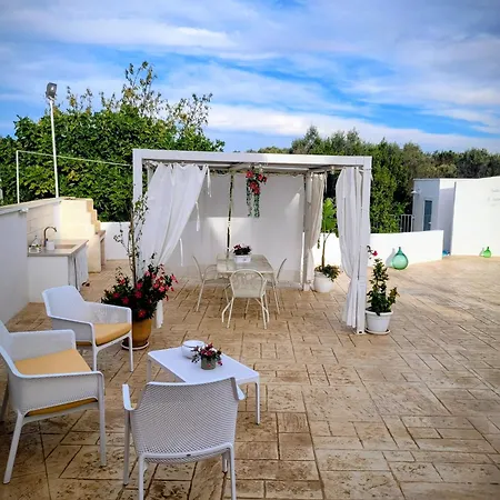 Casa de Férias Trullo Il Gelso With Private Salt Water Infinity Pool And Jacuzzi Inside